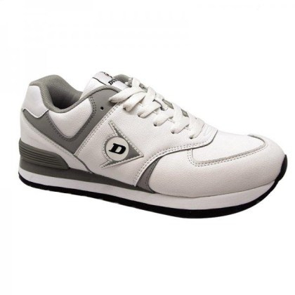 Παπούτσια Εργασίας  DUNLOP Flying Wing Line Occupational  Full Leather Λευκό  No 39-46
